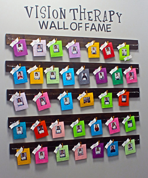 Vision Therapy - Wall of Fame